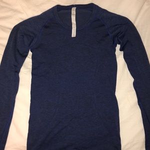 Lulu Lemon Navy FlyTech Long